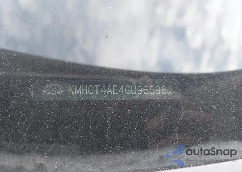 2016 Hyundai Accent Se from USA, damaged, VIN KMHCT4AE4GU965982